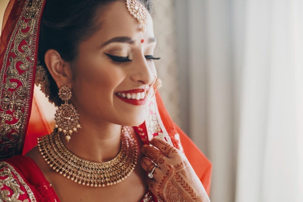 beautiful Indian bride in Philadelphia