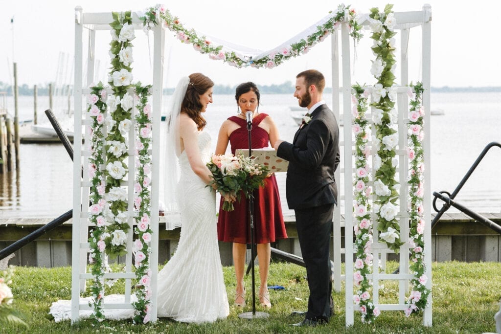 Philadelphia wedding on the water