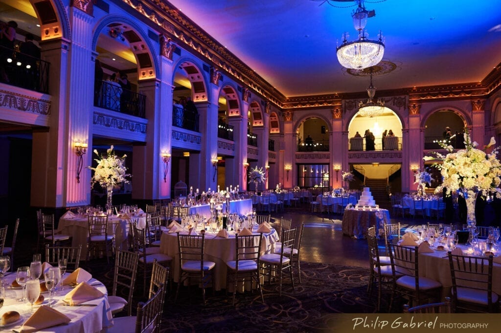 Philadelphia wedding Ballroom at the Ben 