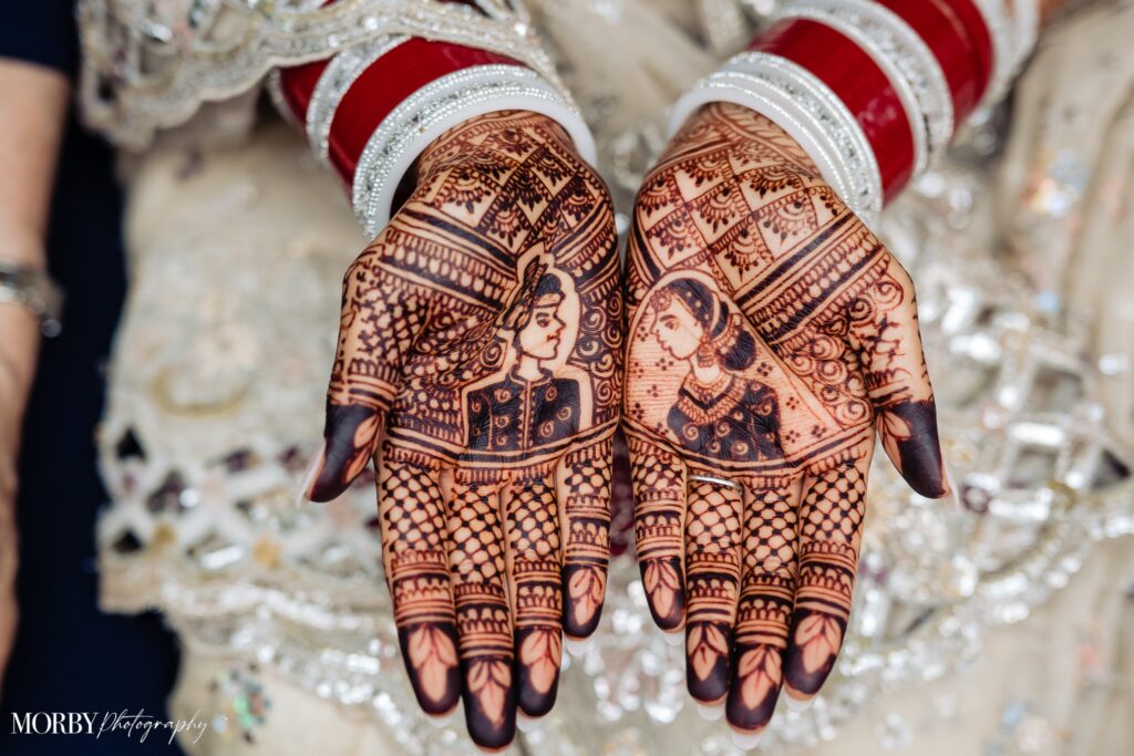 Indian bridal henna