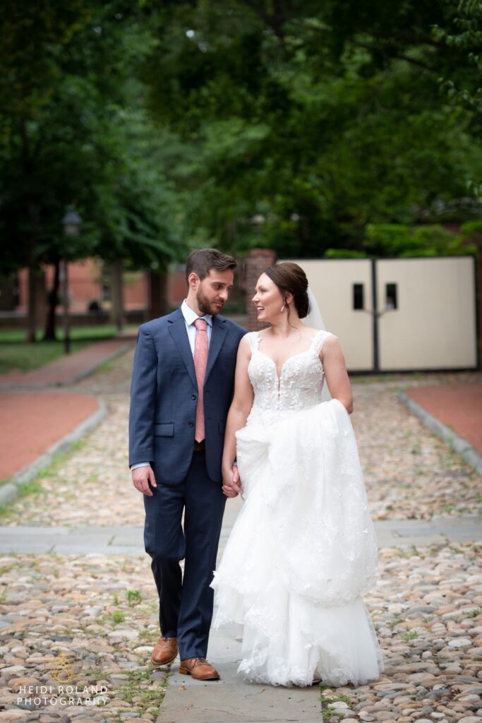 wedding at Hill-Physick House 